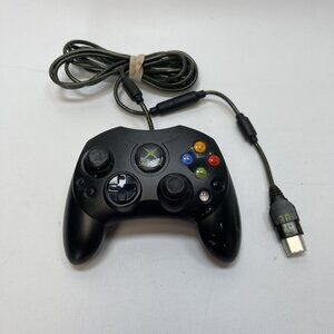 Microsoft Original Xbox Controller S W/ Breakaway Cable X08-69873 Untested As-is